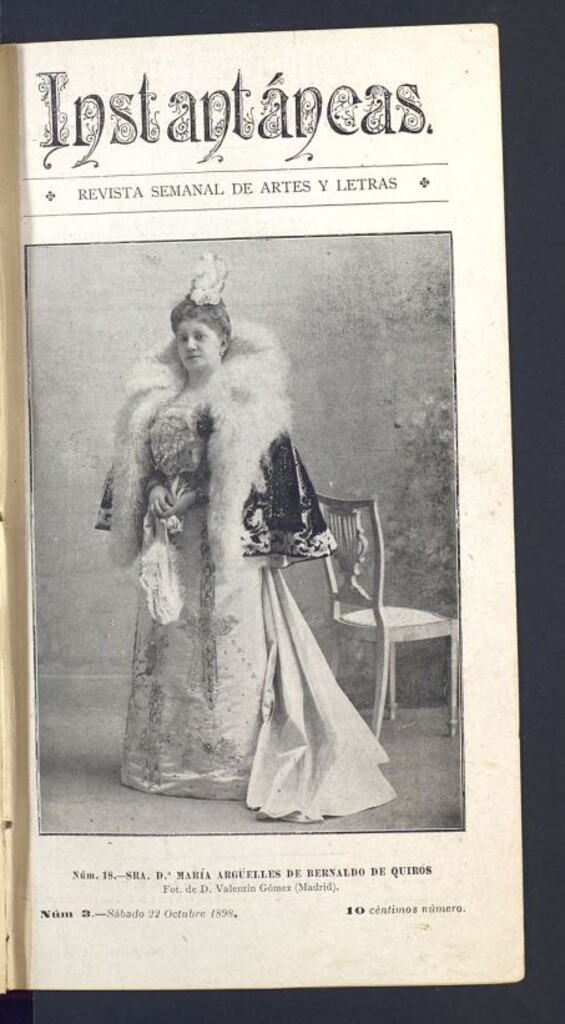 Miniatura de Instantáneas : revista semanal de artes y letras del 22 de octubre de 1898. Número 3
