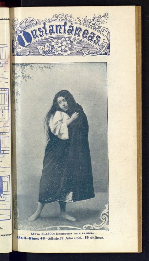 Miniatura de Instantáneas : revista semanal de artes y letras del 29 de julio de 1899. Número 43