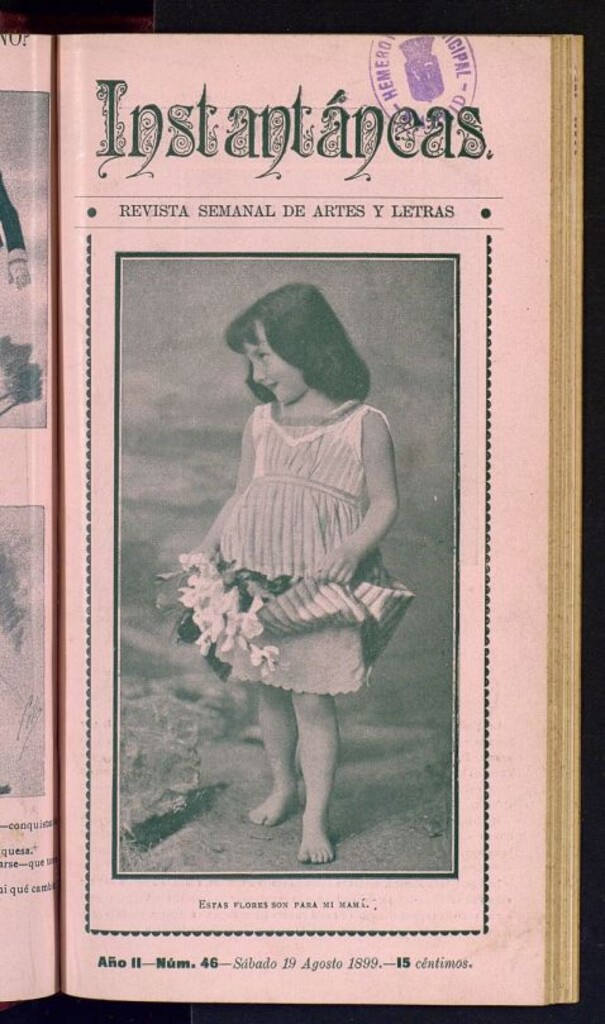 Miniatura de Instantáneas : revista semanal de artes y letras del 19 de agosto de 1899. Número 46
