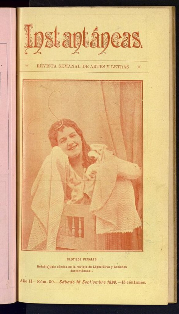 Miniatura de Instantáneas : revista semanal de artes y letras del 16 de septiembre de 1899. Número 50