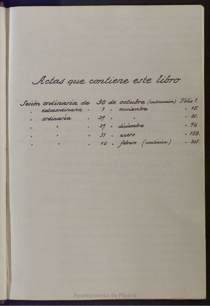 Miniatura de Actas de acuerdos del Pleno del Ayuntamiento. Tomo 3 del año 1978 (30 octubre a 14 febrero 1979)