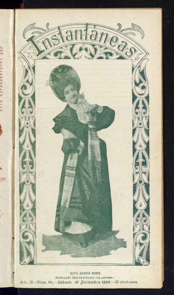 Miniatura de Instantáneas : revista semanal de artes y letras del 16 de diciembre de 1899. Número 63
