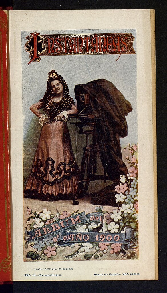 Miniatura de Instantáneas : revista semanal de artes y letras. Álbum del año 1900