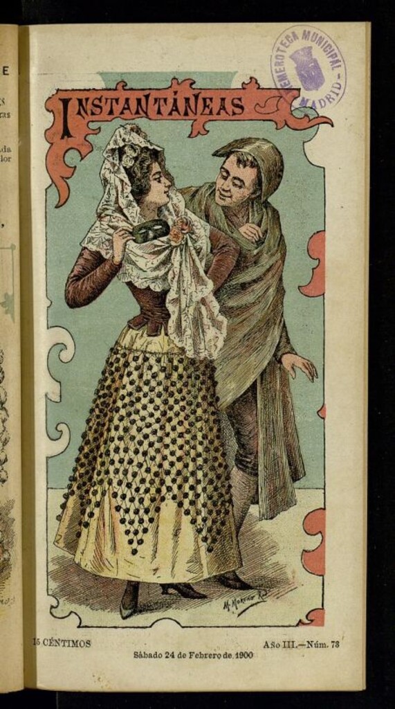 Miniatura de Instantáneas : revista semanal de artes y letras del 24 de febrero de 1900. Número 78