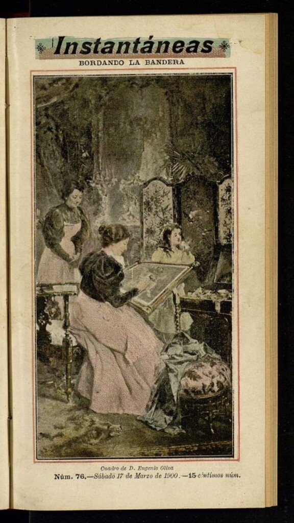 Miniatura de Instantáneas : revista semanal de artes y letras del 17 de marzo de 1900. Número 76