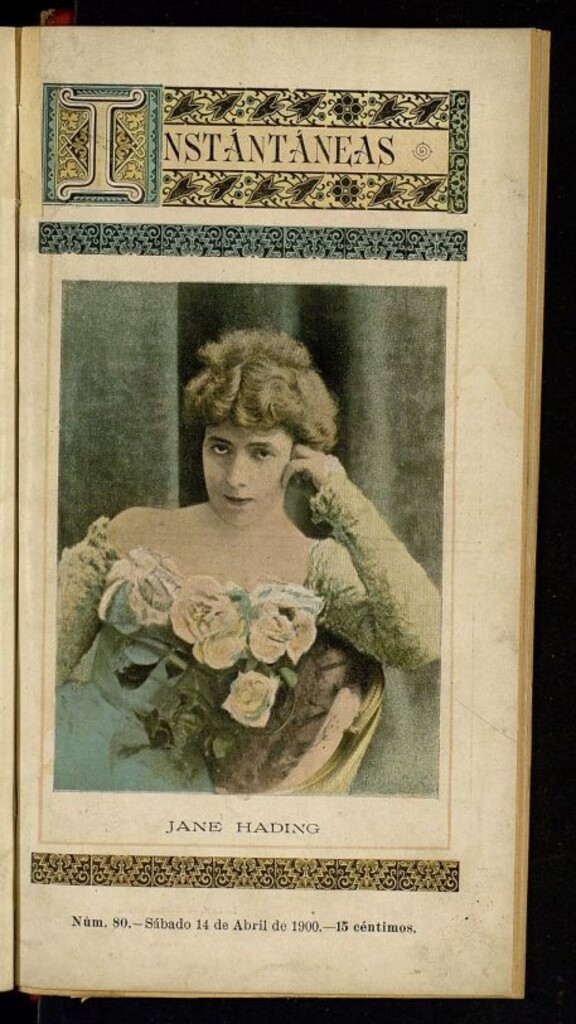 Miniatura de Instantáneas : revista semanal de artes y letras del 14 de abril de 1900. Número 80