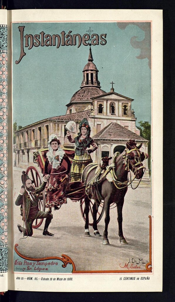 Miniatura de Instantáneas : revista semanal de artes y letras del 19 de mayo de 1900. Número 85