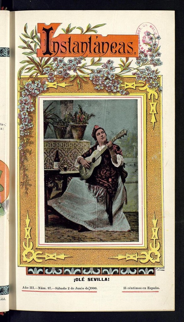 Miniatura de Instantáneas : revista semanal de artes y letras del 2 de junio de 1900. Número 87
