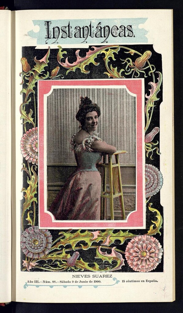 Miniatura de Instantáneas : revista semanal de artes y letras del 9 de junio de 1900. Número 88