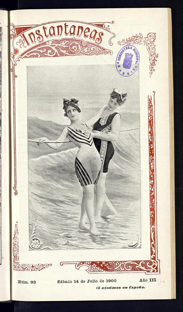 Miniatura de Instantáneas : revista semanal de artes y letras del 14 de julio de 1900. Número 93