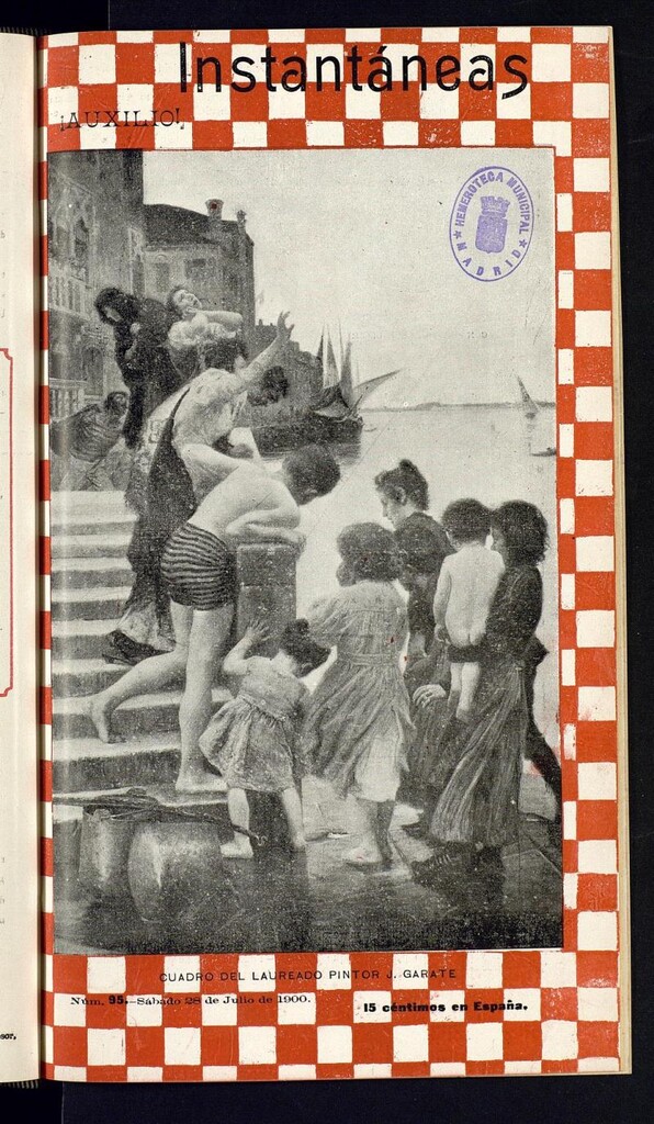 Miniatura de Instantáneas : revista semanal de artes y letras del 28 de julio de 1900. Número 95
