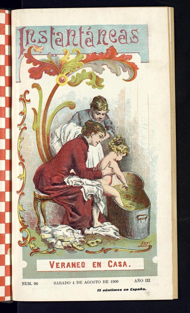 Miniatura de Instantáneas : revista semanal de artes y letras del 4 de agosto de 1900. Número 96