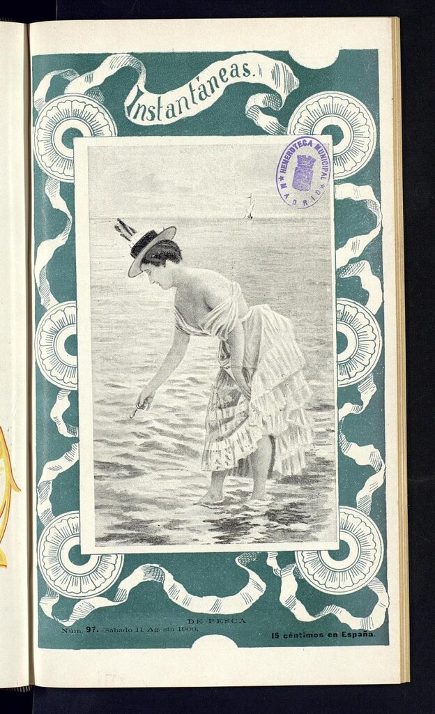 Miniatura de Instantáneas : revista semanal de artes y letras del 11 de agosto de 1900. Número 97