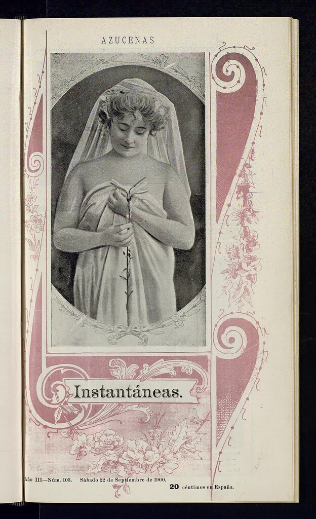 Miniatura de Instantáneas : revista semanal de artes y letras del 22 de septiembre de 1900. Número 103