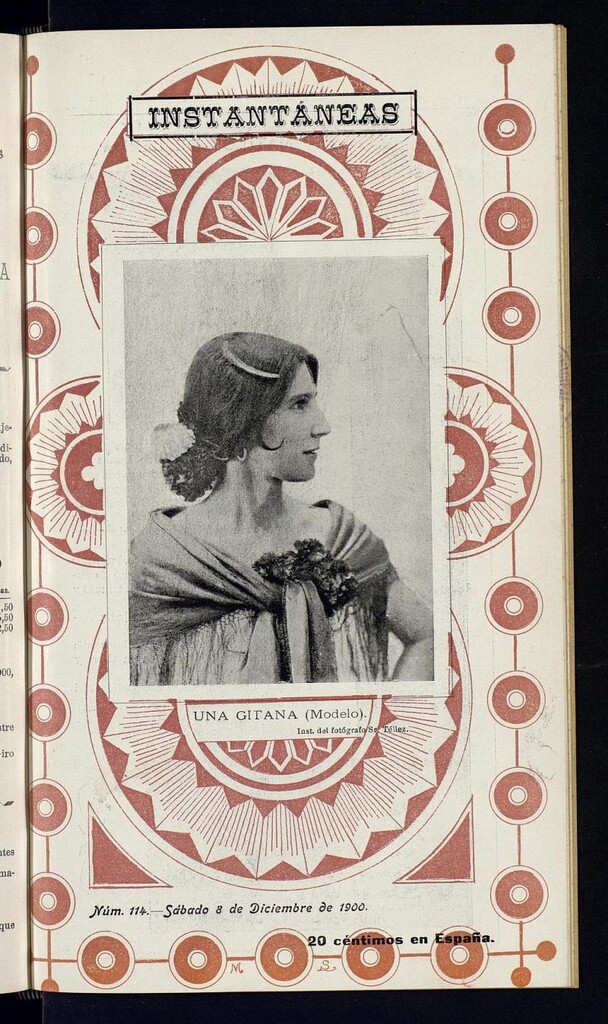 Miniatura de Instantáneas : revista semanal de artes y letras del 8 de diciembre de 1900. Número 114