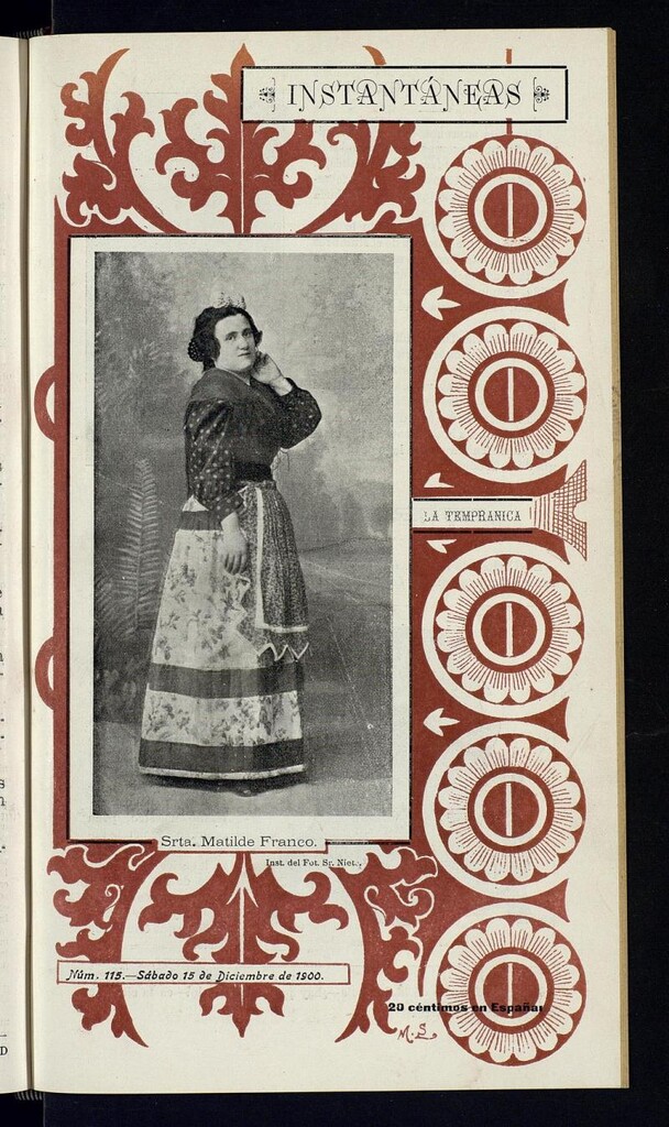 Miniatura de Instantáneas : revista semanal de artes y letras del 15 de diciembre de 1900. Número 115