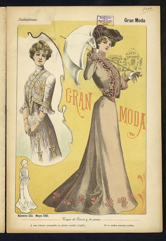 Miniatura de Instantáneas : gran moda, mayo de 1901. Número 133