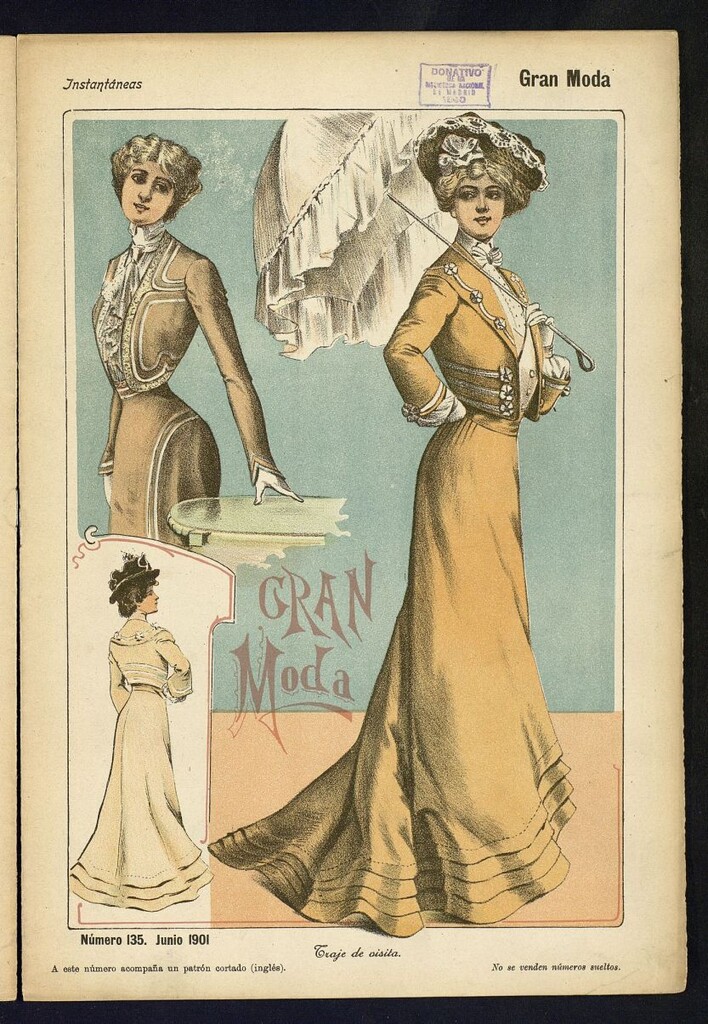 Miniatura de Instantáneas : gran moda, junio de 1901. Número 135