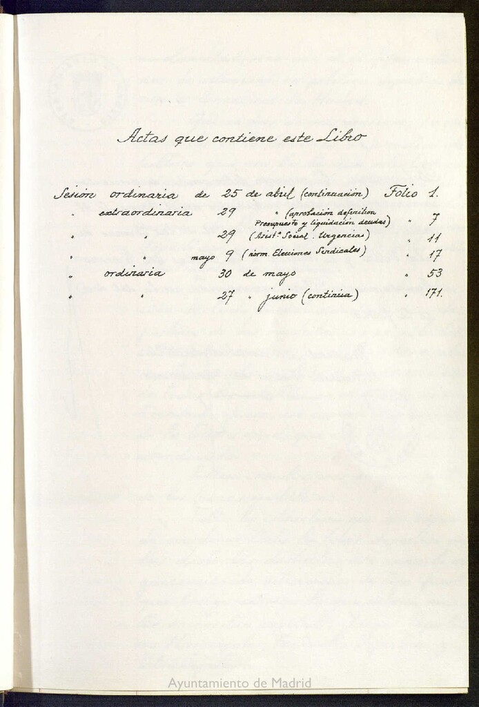 Miniatura de Actas de acuerdos del Pleno del Ayuntamiento. Tomo 3 del año 1980 (25 abril a 27 junio)
