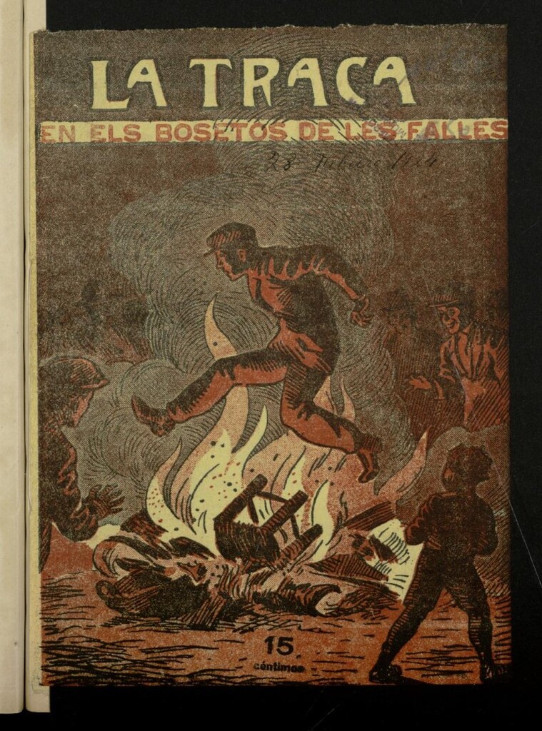 Miniatura de La Traca : semanari bilingüe festiu y lliterari de 28 de febrero de 1924, nº 650