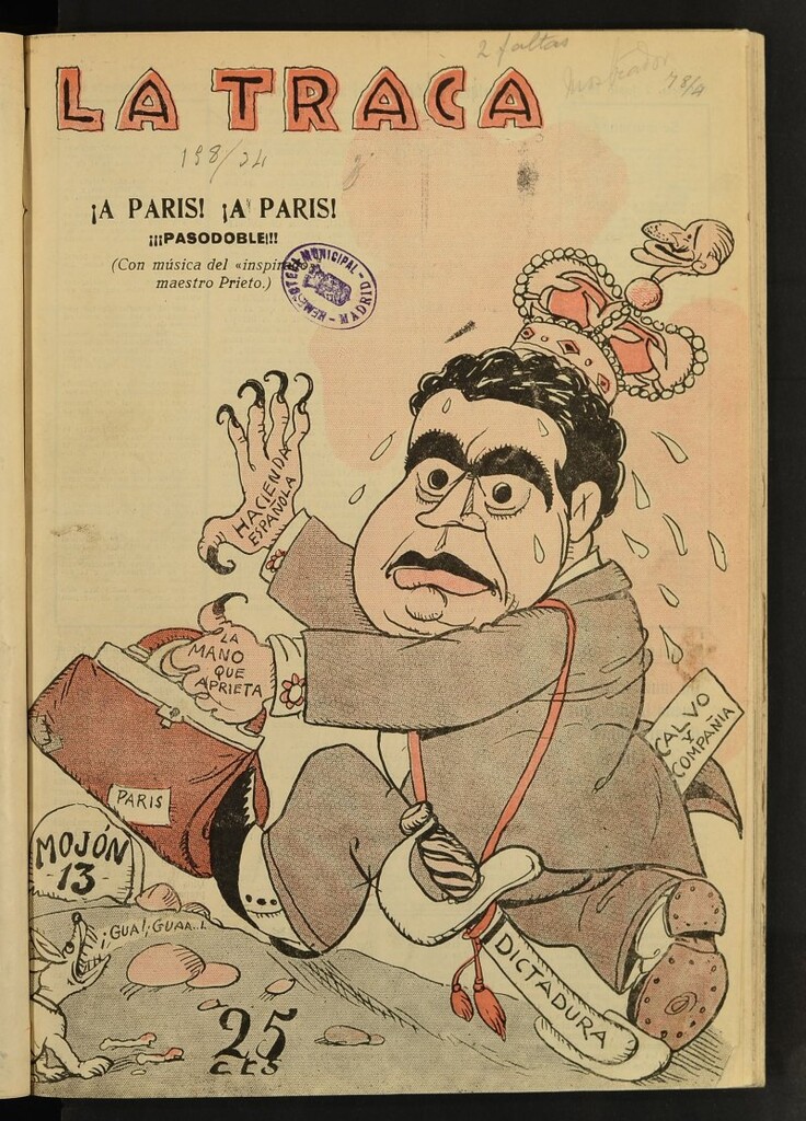 Miniatura de La Traca : semanari bilingüe festiu y lliterari del 2 de junio de 1934, nº 158