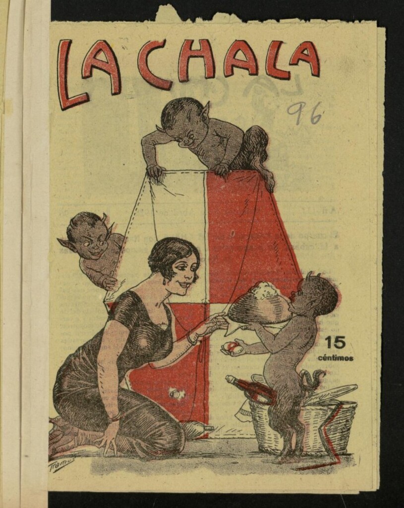 Miniatura de La Chala: semanari festiu, de 7 de abril de 1928, nº 96 [sic]