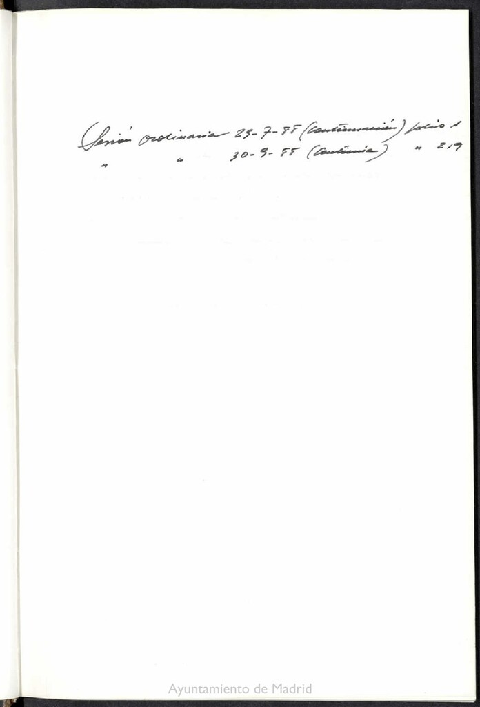 Miniatura de Actas de acuerdos del Pleno del Ayuntamiento. Tomo 12 del año 1988 (29 julio a 30 septiembre)