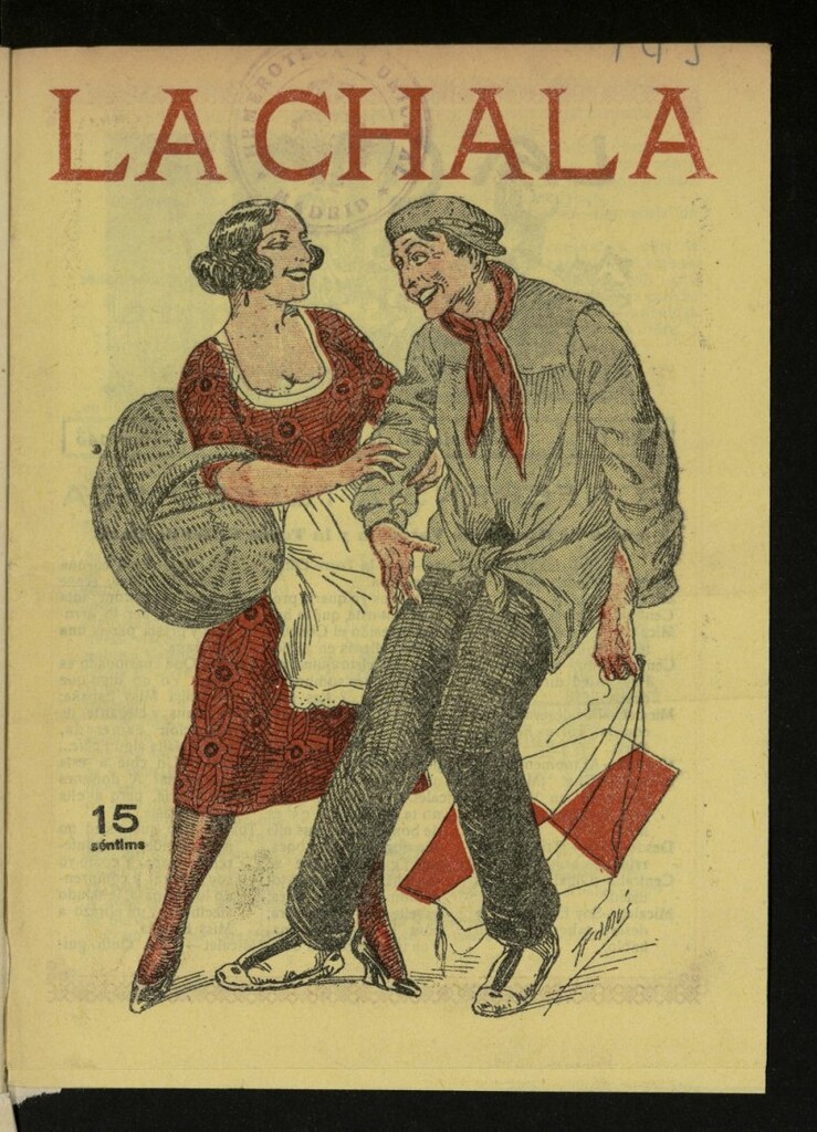 Miniatura de La Chala: semanari festiu, de marzo de 1929, suplemento al nº 142