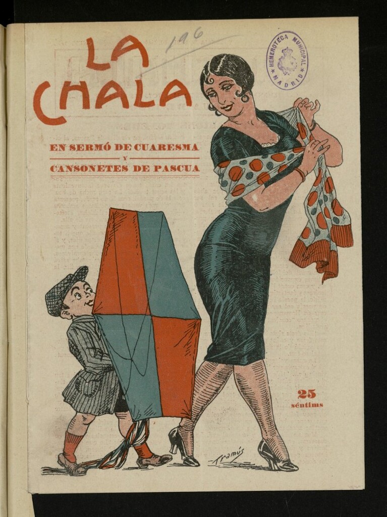 Miniatura de La Chala: semanari festiu, de 19 de abril de 1930, nº 196
