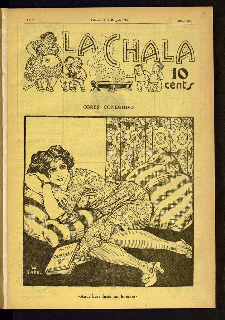 Miniatura de La Chala: semanari festiu de 17 de mayo de 1930, nº 200
