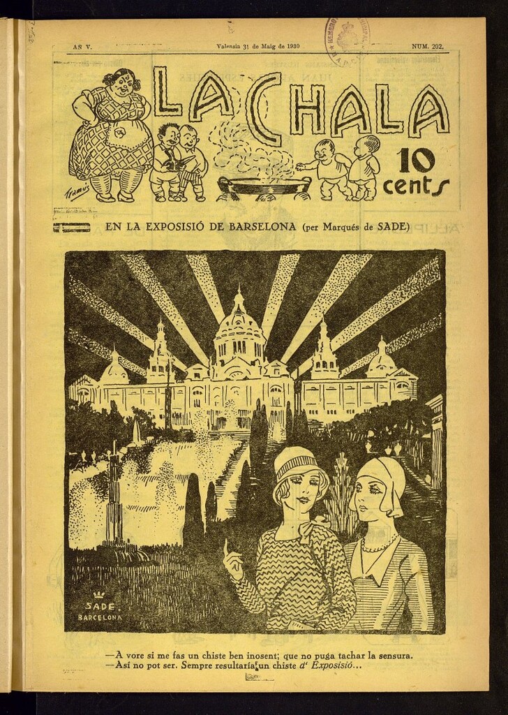 Miniatura de La Chala: semanari festiu de 31 de mayo de 1930, nº 202