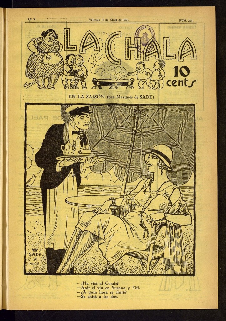 Miniatura de La Chala: semanari festiu de 14 de junio de 1930, nº 204