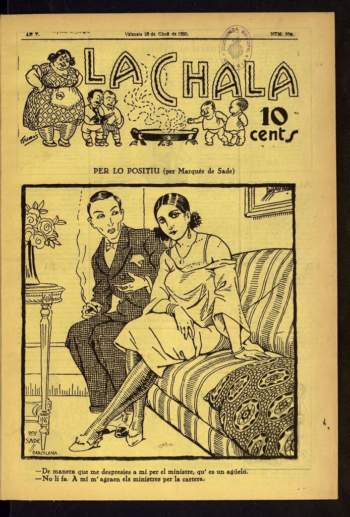 Miniatura de La Chala: semanari festiu de 28 de junio de 1930, nº 206