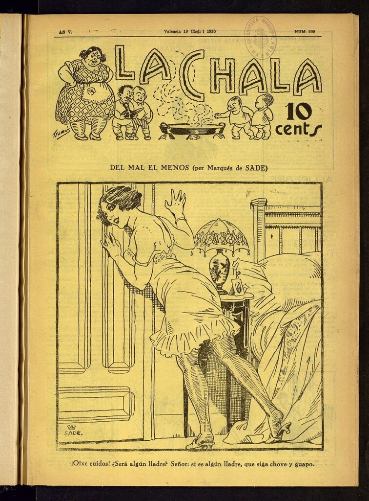 Miniatura de La Chala: semanari festiu de 19 de julio de 1930, nº 209
