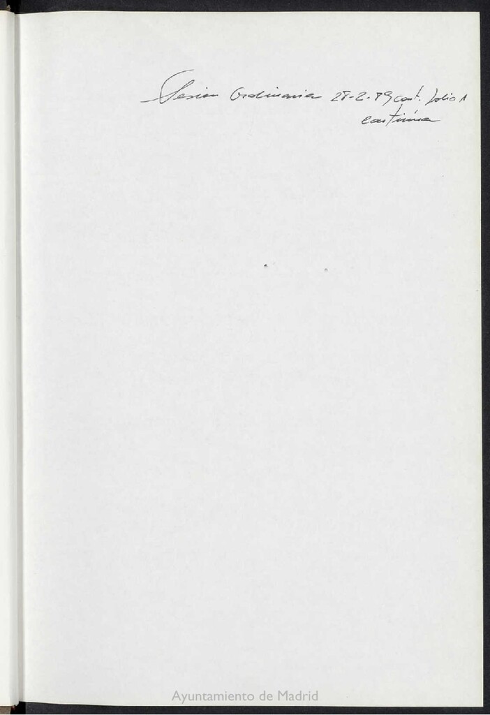 Miniatura de Actas de acuerdos del Pleno del Ayuntamiento. Tomo 3 del año 1989 (28 febrero y continuación)