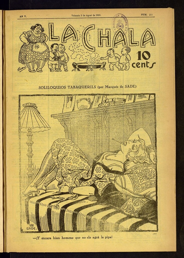 Miniatura de La Chala: semanari festiu de 2 de agosto de 1930, nº 211