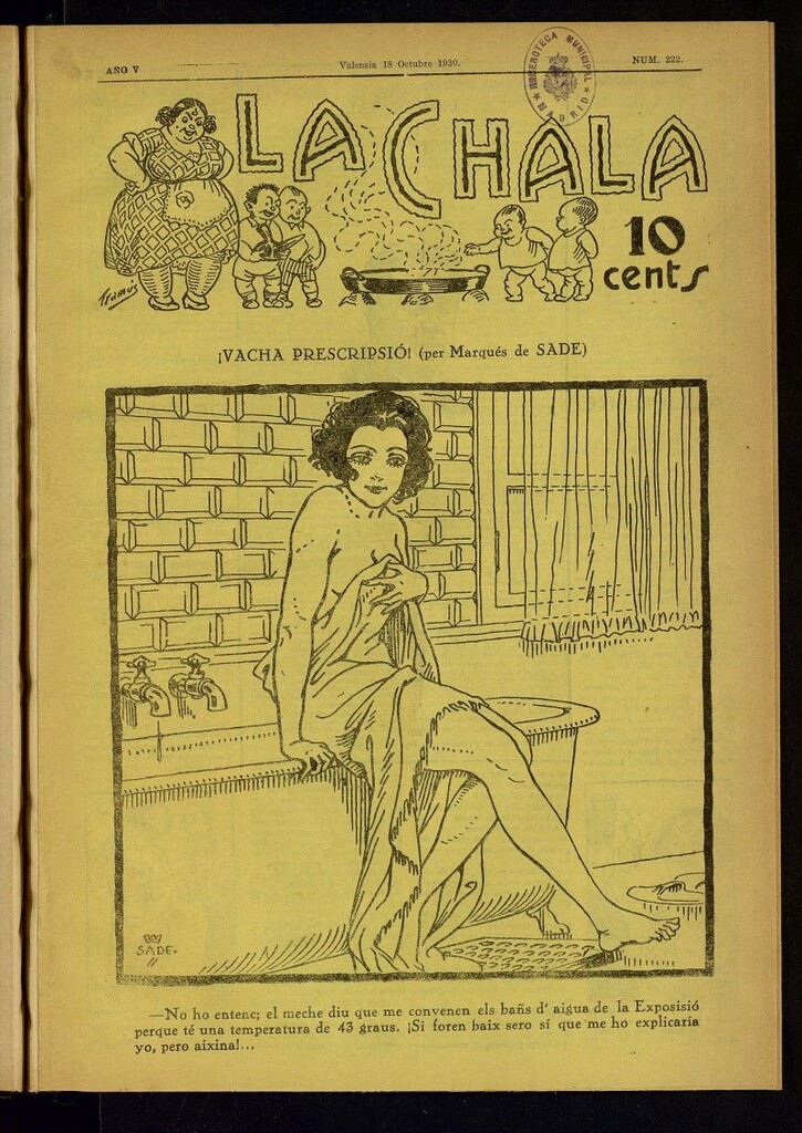 Miniatura de La Chala: semanari festiu de 18 de octubre de 1930, nº 222