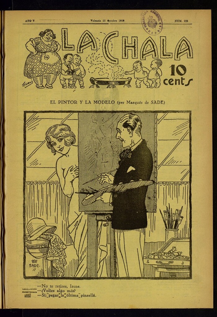 Miniatura de La Chala: semanari festiu de 25 de octubre de 1930, nº 223