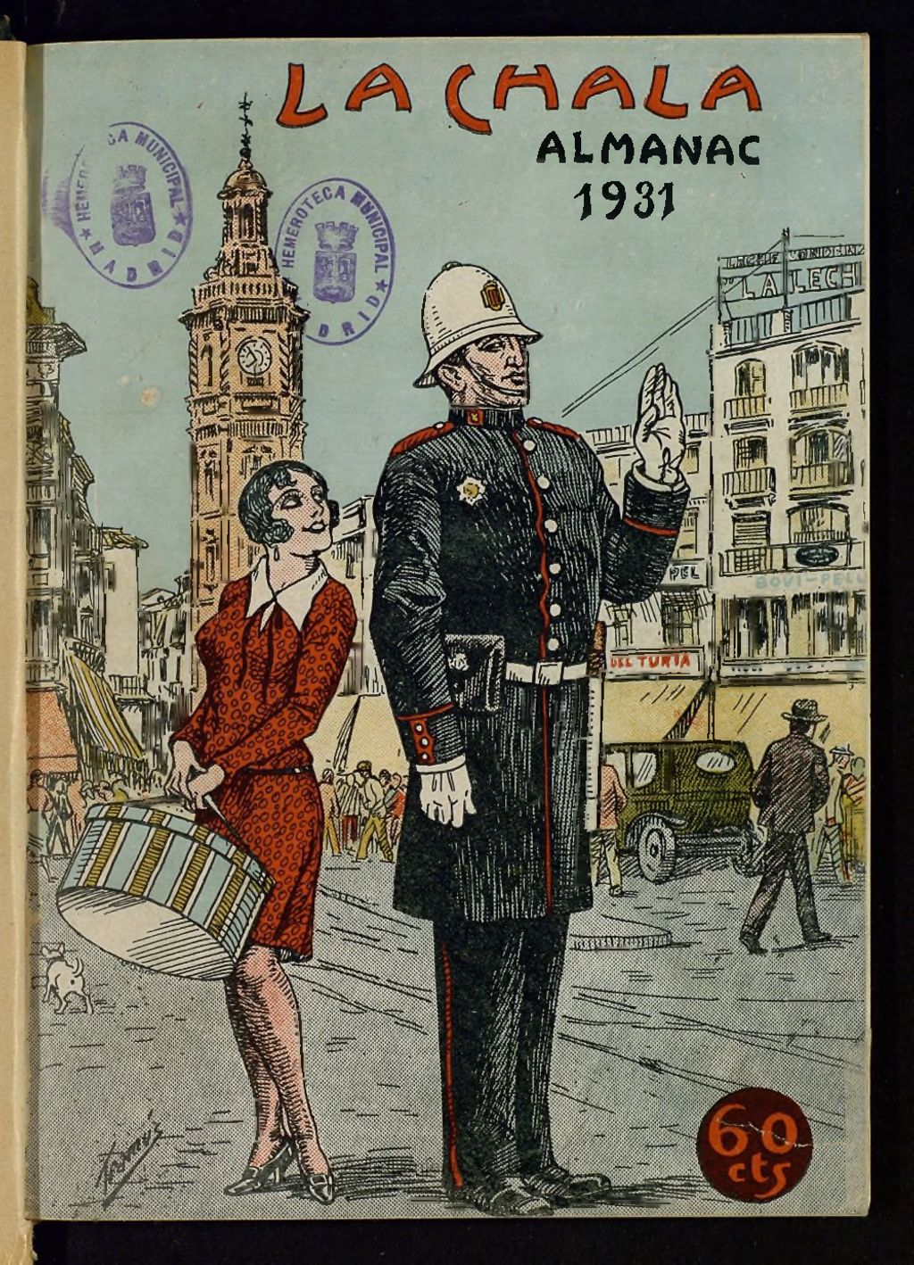Miniatura de La Chala: semanari festiu, almanaque de 1931