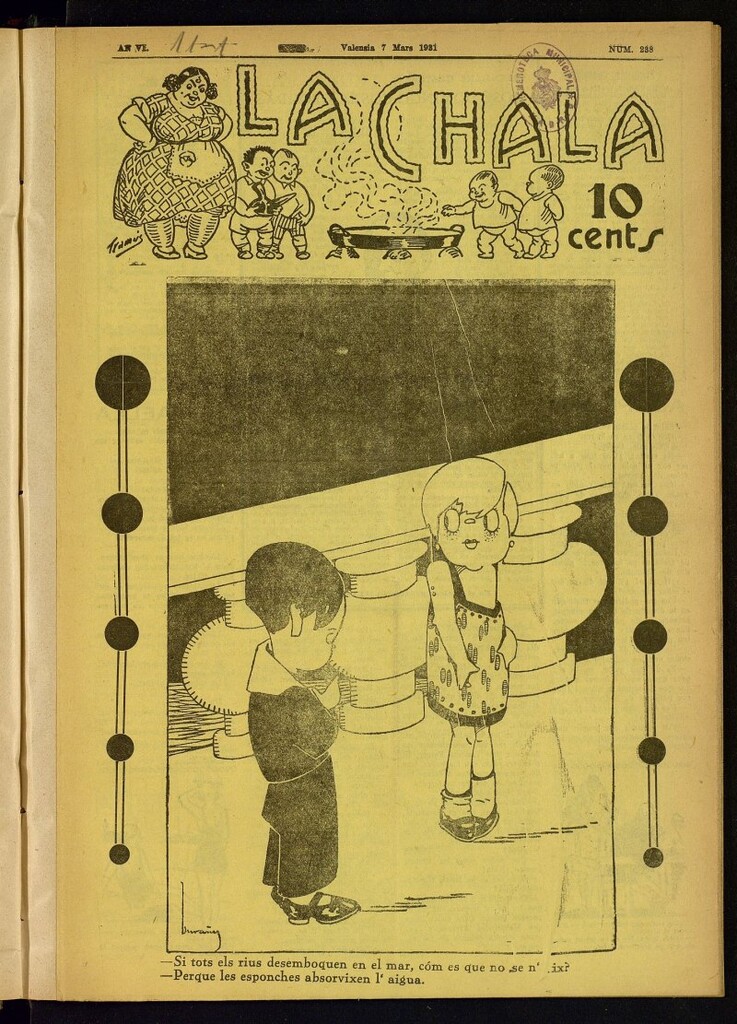 Miniatura de La Chala: semanari festiu, de 7 de marzo de 1931, nº 238