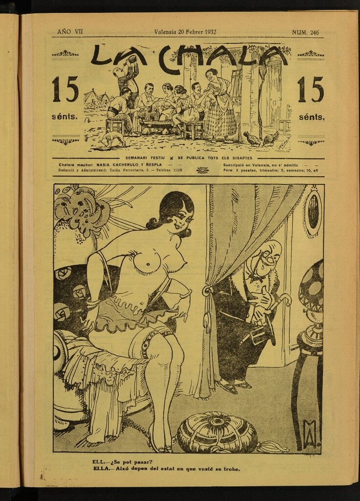 Miniatura de La Chala: semanari festiu, de 20 de febrero de 1932, nº 246