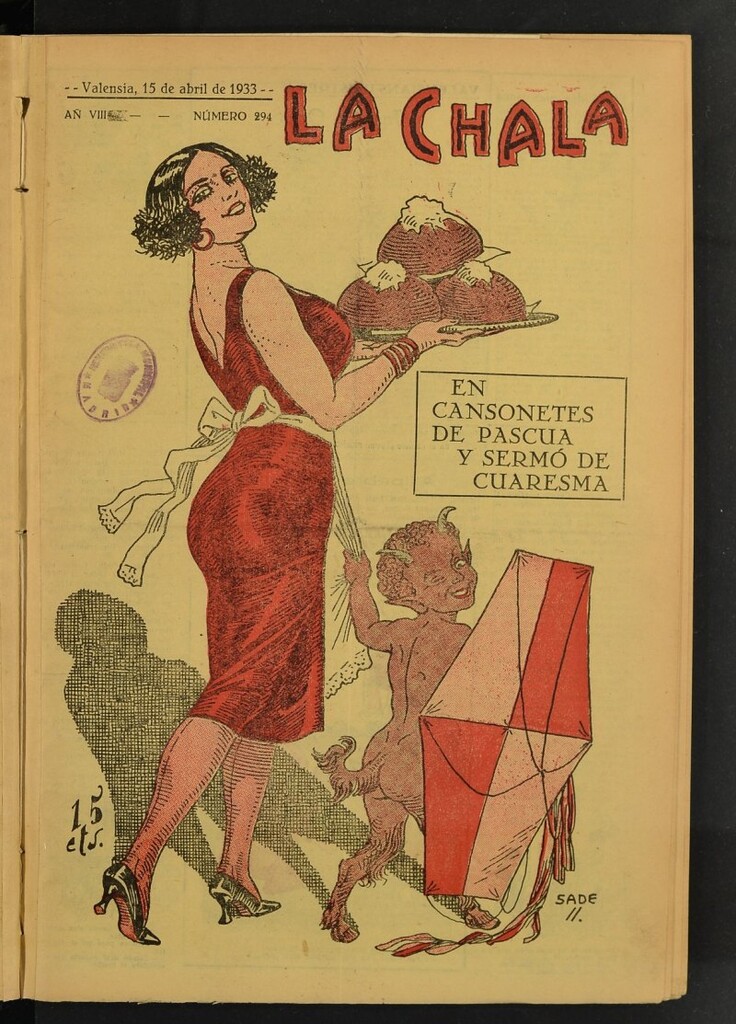 Miniatura de La Chala: semanari festiu del 15 de abril de 1933, nº 294