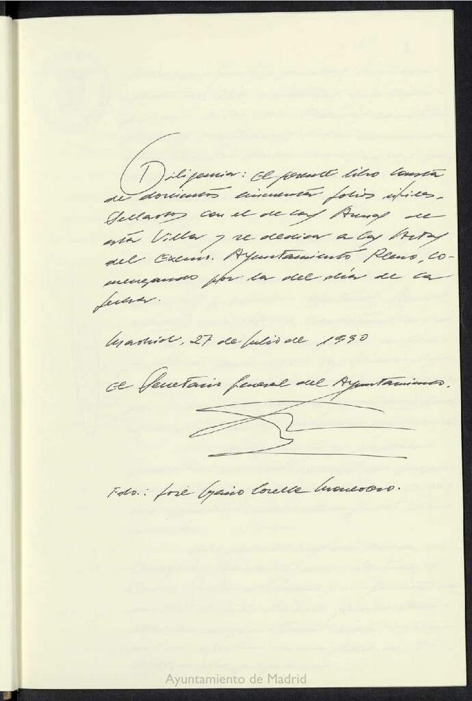 Miniatura de Actas de acuerdos del Pleno del Ayuntamiento. Tomo 9 del año 1990 (27 del julio a 27 septiembre)