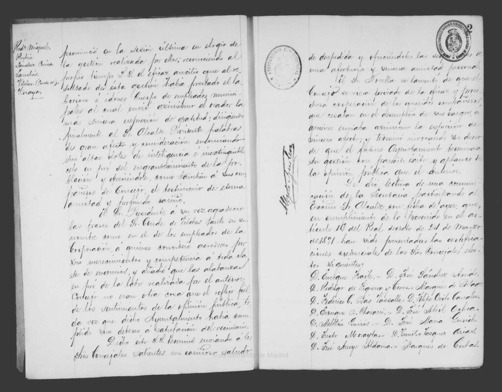 Miniatura de Actas de acuerdos del Ayuntamiento. Tomo 464 del año 1902 (1 enero a 26 marzo)