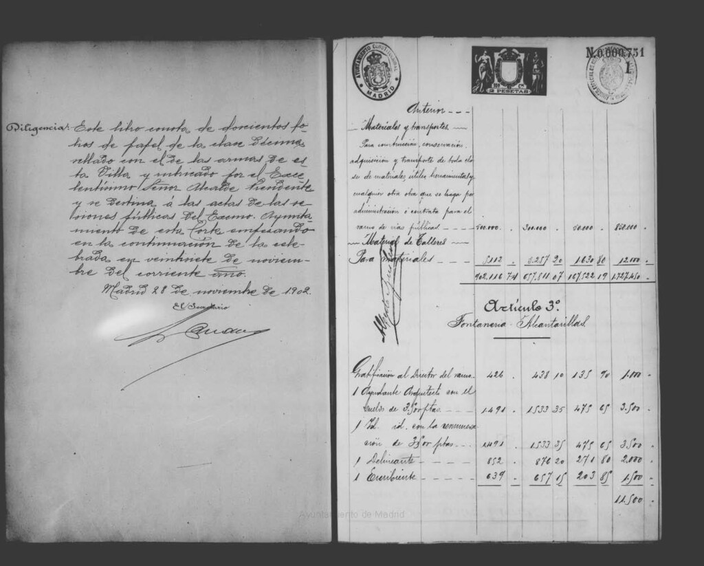 Miniatura de Actas de acuerdos del Ayuntamiento. Tomo 468 del año 1902 (15 noviembre a 26 diciembre)