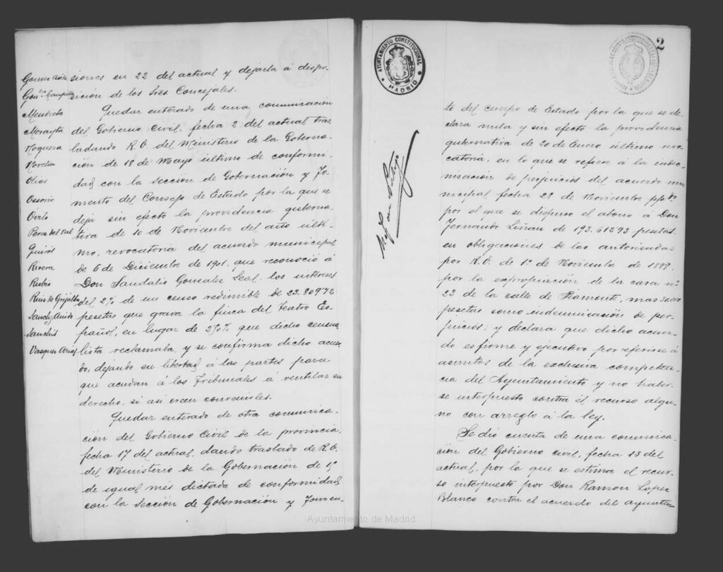 Miniatura de Actas de acuerdos del Ayuntamiento. Tomo 472 del año 1903 (26 junio a 18 septiembre)