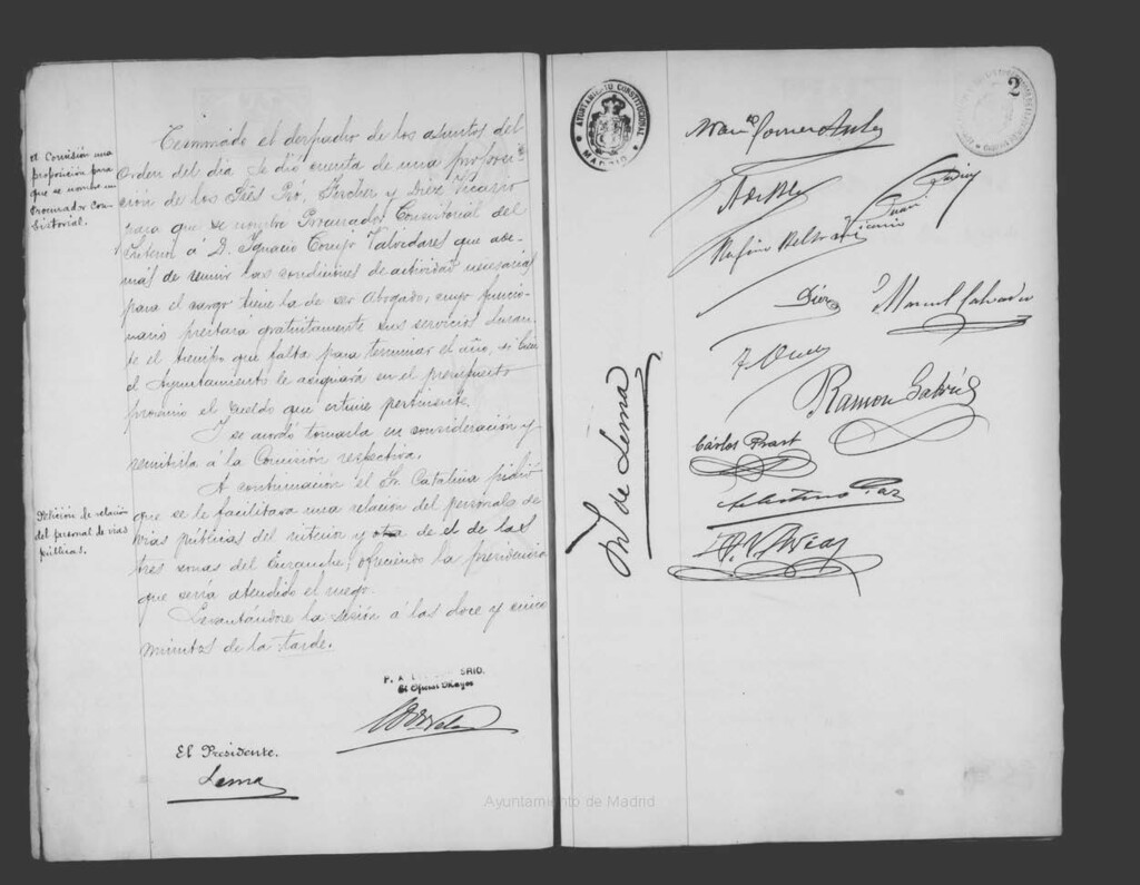 Miniatura de Actas de acuerdos del Ayuntamiento. Tomo 478 del año 1904 (2 septiembre a 2 diciembre)