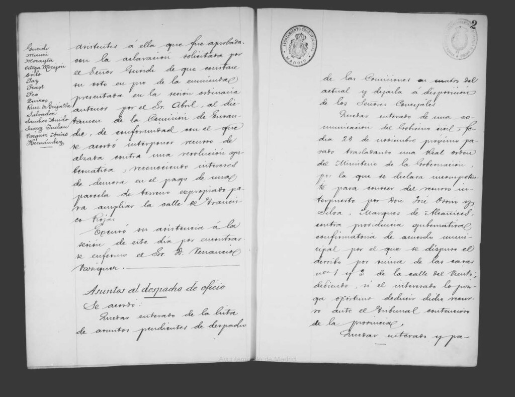 Miniatura de Actas de acuerdos del Ayuntamiento. Tomo 485 del año 1905 (9 diciembre a 29 diciembre)