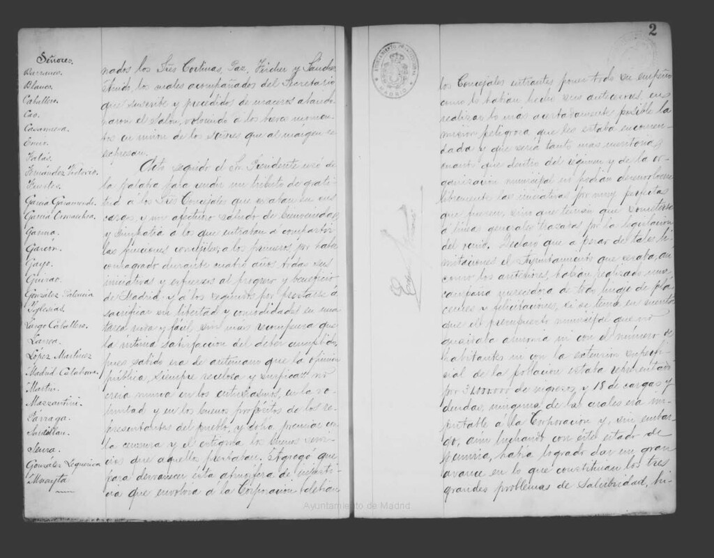 Miniatura de Actas de acuerdos del Ayuntamiento. Tomo 488 del año 1906 (1 enero a 16 marzo)