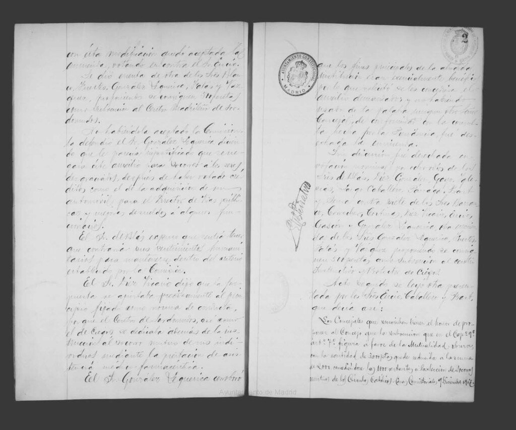 Miniatura de Actas de acuerdos del Ayuntamiento. Tomo 502 del año 1907 (10 diciembre a 31 diciembre)